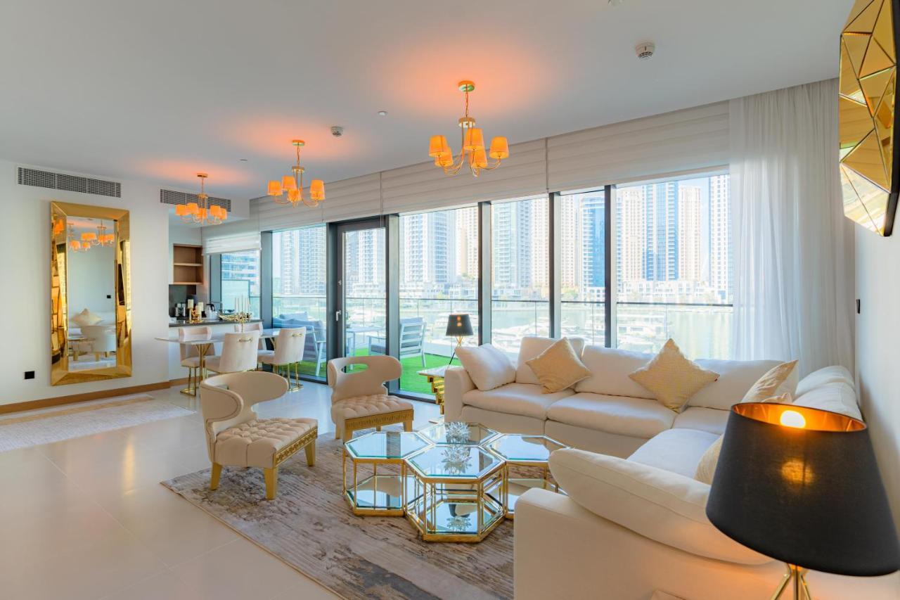 Vida Dubai Marina & Yacht Club , Hotel And Residences , Luxurious 2Br Luaran gambar