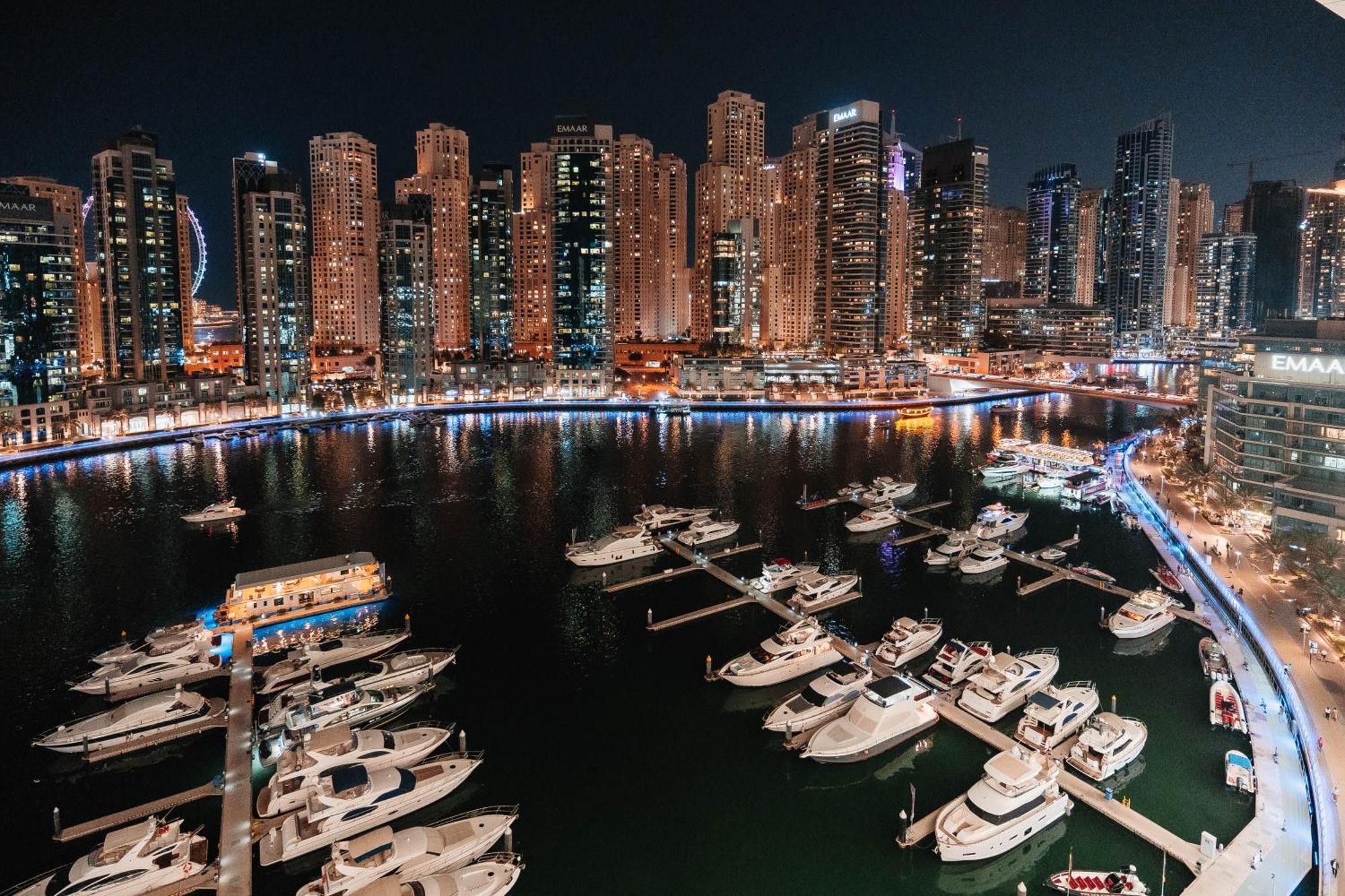 Vida Dubai Marina & Yacht Club , Hotel And Residences , Luxurious 2Br Luaran gambar